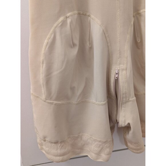 Yianna Womens Beige Full Body Shapewear Bodysuit 3XL With Adjustable Straps & Fr - Picture 8 of 9